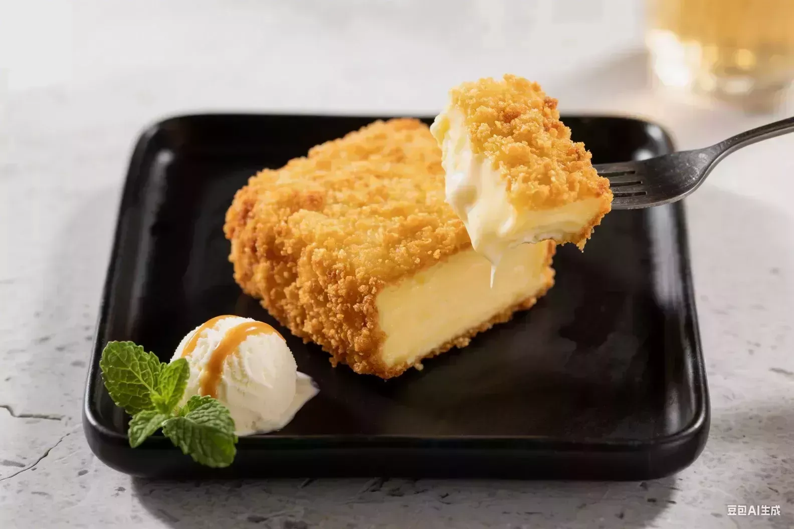 Fried Cheese Cake